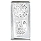 Perth Mint Silver Cast Bar 1kg