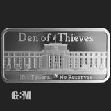 Den of Thieves Silver Bar 10oz Bar